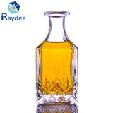 250cc Whiskey Glass Bottle in Flint Glass