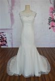 Junoesque Long Wedding Dress Mermaid