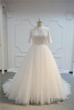 Ivory Ball Gown Wedding Dress Long Bridal Wedding Dress 2017