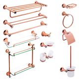 bathroom Fitting Gold Zinc Alloy for Bathroom Accessories Set