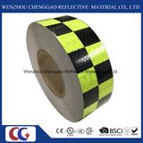 Wholesale Two Colors Grid Design PVC Reflective Tape for Trucks (C3500-G)