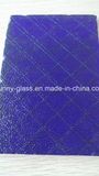 6mm Dark Blue Safety Wired /Wire Glass for The CE Certificate