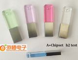 Novelty Crystal USB Flash Drive with LED Lights (OM-C122)