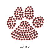 Wholesale Fashion Design Logo Rhinestone Iron on Transfer Motif Patch