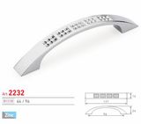 Modern Simple Design Zinc Alloy Sn Finish Cabinet Handle (2232)