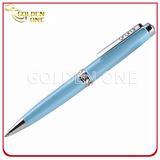 Lady Gift Metal Twist Ball Pen with Crystal Decoration