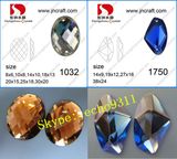 Flat Back Rhinestones Crystal Stones (can make two holes)