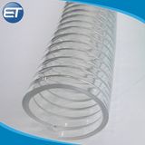 2 Transparent Flexible PVC Wire Metal Reinforced Suction Pipe Hose Supplies