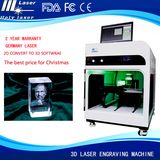 Christmas Gift Engraver Machine 3D Laser Crystal with Photo Frame Inside Engraving Machine Price (Professional factory) Hsgp-2kd