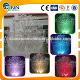 Crystal Ball Fountain Nozzle with Colorful Light