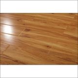 New Design Painting High Gloss Laminate Flooring with V-Groove