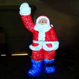 LED 3D Light Outdoor Using