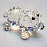 Crystal Small Clear Pig for Promotion Gifts