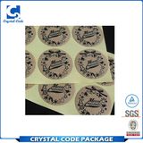 Custom Design Full Color Brown Kraft Paper Label Sticker