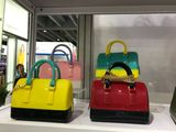 Fashion PVC Beachkins Ladies Jelly Bag Jelly Handbag Silicone Rubber Jelly Bag