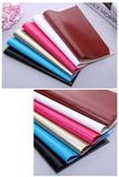 New Design Crystal Grain Artificial PU Leather for Bags, Decoration, Furniture (HS-Y68)