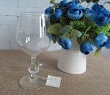 Borosilicate Glass Goblet for Holiday Decoration