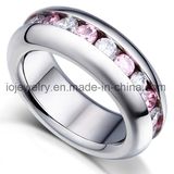 Fashion Ring with Zircon Stone