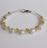 Cheap Fanncy Freshwater Pearl Bracelet (EB1511-1)