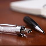 Fancy Gift Crystal Ballpoint Pen USB Drive 32GB Gift Box