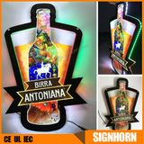 Double Sides Hanging Picture Frame LED Acrylic Display