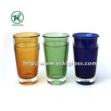 Natural Colored Glass Bottle (8.6*8.6*13.8)