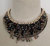 2016 Fashion Jewelry Bead Crystal Chunky Necklace Collar (JE0046)
