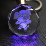 Crystal Key Chain The Graduation of Small Gifts of The Zodiac for a Custom Birthday Gift to The Girl Boy