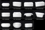 Acrylic Bathtub Plastic Bathtub, Crystal Acrylic Tub ,Acrylic Bathtub High Grade Acrylic (AM-BT01)