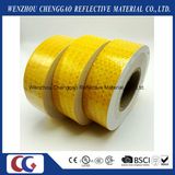 High Visibility Light Yellow PVC Self Adhesive Reflective Safety Stickers