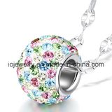 Mixed Color Crystal Bead Necklace