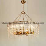 Modern Chandelier with Glass Leaf Shade (WHG-8225)