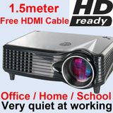 CE Certificate 1500 Lumens Liquid Crystal Display LCD LED Projector