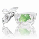 Nail Salon Arts Glass Dish Crystal Cup