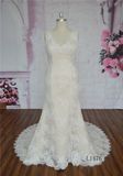 2016 Champagne Wedding Dress Mermaid Wedding Dress Lace