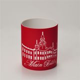 Decal Printed Ceramic Candle Jar