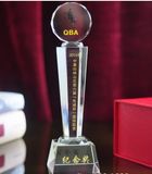 Custom Crystal Trophy Cup for Business Gift
