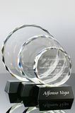 Black Gemini Crystal Award (#5225, #5226, #5227)