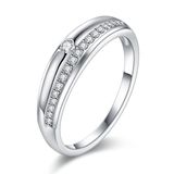 New Style Women Fashion Gold Plated CZ Jewelry Rings