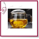 Thickening Heat-Resisting Round Tea Glass Cups Filterable with Lid