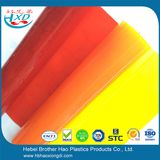 Transparent Orange Soft PVC Sheet