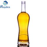 700ml Red Wine Glass Bottle in Flint Glass