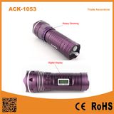 F16 blue Light LED Fishing Lamp with Digital Liquid Crystal