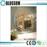 Modern Decorative Art Big Round Mirror for Hotel Lobby Wall Mirror
