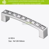 Zinc Alloy Furniture Cabinet Crystal Glass Handle