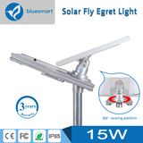 15W Solar Outdoor LED Garden Street Light with High Lumen