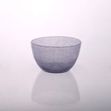 Smoke Colored Glass Candle Jar