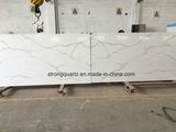 Italian Calacatta White Quartz Stone, Calacatta Gold Artificial Stone for Desktop