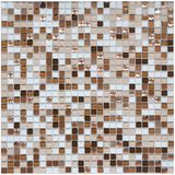 Wall Decorative Bathroom Blue Mosaic Look Ceramic Tile