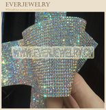 Ab Color 24*40 Hot Fix Crystal Sheet